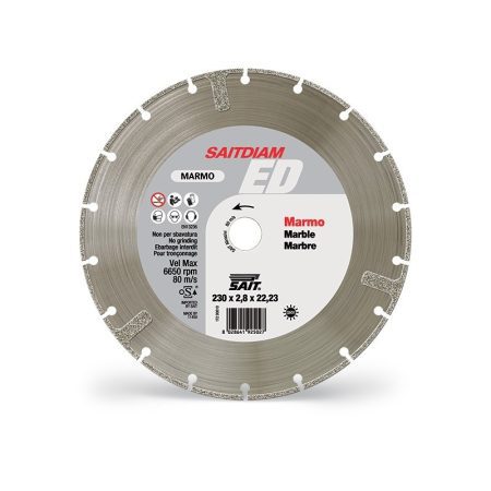 Диамантен диск за мрамор SAITDIAM ED 125 x 2,2 x 22,23